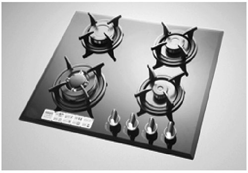 Glass-Top Gas Hob G401